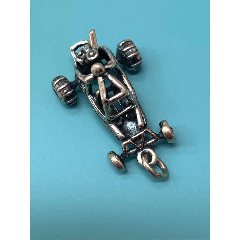 Dune Buggy Sterling Silver Jewelry Charm #beach